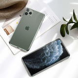 iPhone 11 Pro Max Premium Soft TPU Hoesje Transparant
