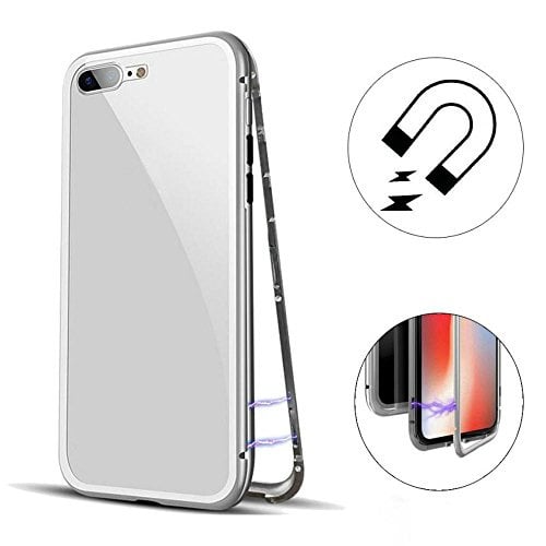 iPhone 7 Plus / 8 Plus 360° Magnetisch Hoesje Dubbelzijdig Glas