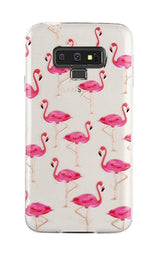 Galaxy Note 9 Soft TPU Hoesje Flamingo Print