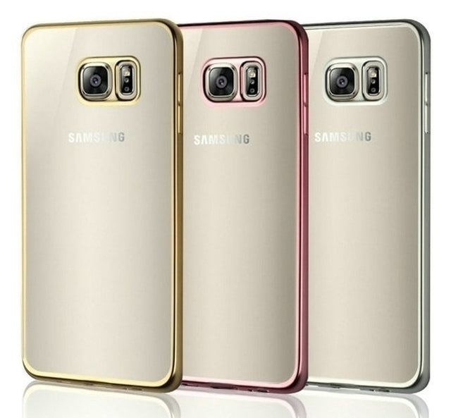 Galaxy S6 Edge Soft TPU Hoesje Met Coating / / Grijs