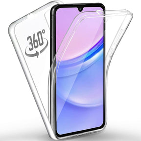 Galaxy A15 4G/5G 360° Ultra Clear Hybrid PC + TPU Hoesje