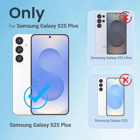 Galaxy S25 Plus 360° Ultra Clear Hybrid PC + TPU Hoesje