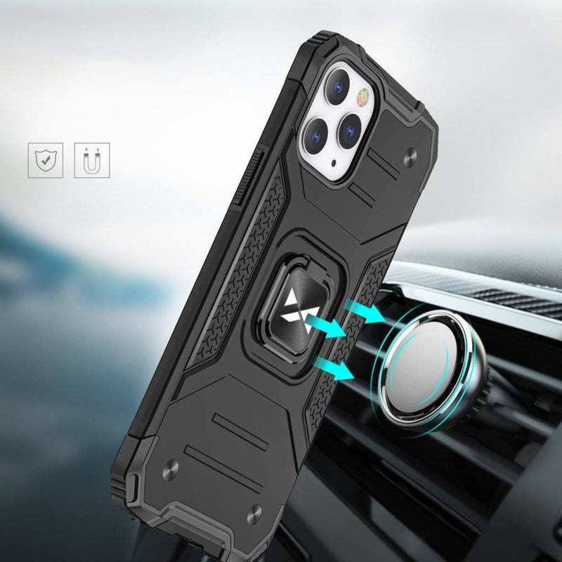 iPhone 13 Pro Max Ring Armor Case met Magneet