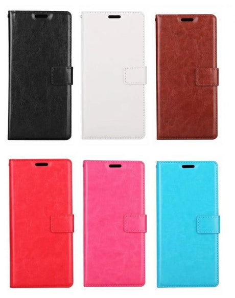 Galaxy Note 8 Leren Portemonnee Hoesje Met Pasfotovakje