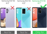 Galaxy A72 Transparant Soft TPU Air Cushion Hoesje