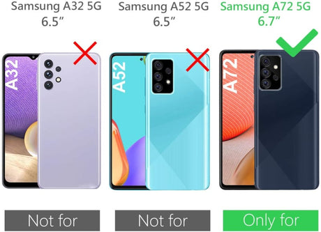 Galaxy A72 Transparant Soft TPU Air Cushion Hoesje