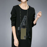 Galaxy S22 Crossbody TPU Hoesje met Koord Groen