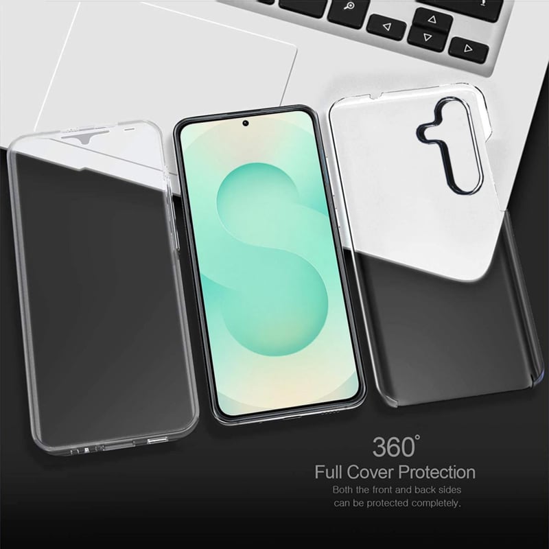 Galaxy S25 Plus 360° Ultra Clear Hybrid PC + TPU Hoesje