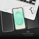 Galaxy S25 Plus 360° Ultra Clear Hybrid PC + TPU Hoesje