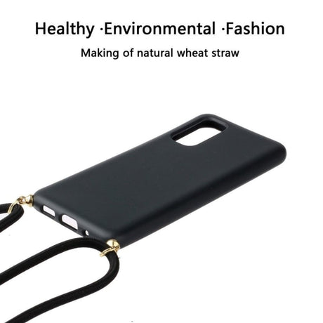Galaxy S24 Plus Crossbody TPU Hoesje met Koord Zwart