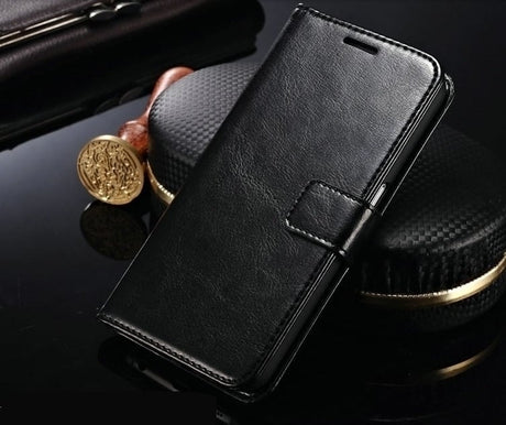 Galaxy S6 Edge Plus Leren Portemonnee Hoesje