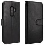 Galaxy S9 Leren Portemonnee Hoesje Met Pasfotovakje