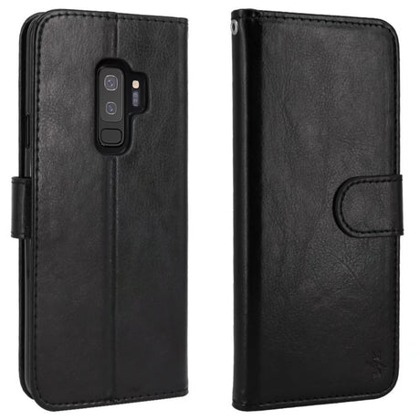 Galaxy S9 Leren Portemonnee Hoesje Met Pasfotovakje