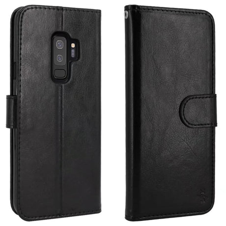 Galaxy S9 Plus Leren Portemonnee Hoesje Met Pasfotovakje