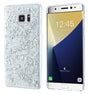 Galaxy S6 Edge TPU Bling Glitterhoesje Blad - Look