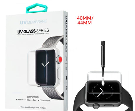 Apple Watch 40MM/44MM UV Liquid Glue 3D Tempered Glass Protector