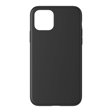 iPhone 14 Pro Max Soft TPU Case Hoesje Matte Zwart