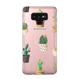 Galaxy Note 9 Soft TPU Hoesje Cactus Print