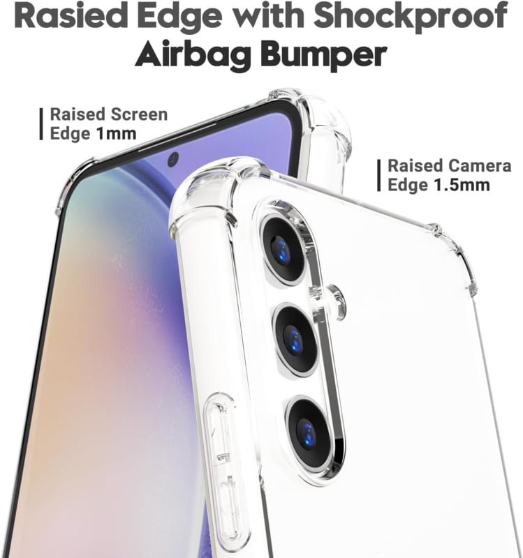 Galaxy A16 4G/5G Transparant Soft TPU Air Cushion Hoesje