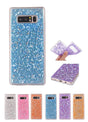 Galaxy Note 8 TPU Bling Glitterhoesje Blad - Look