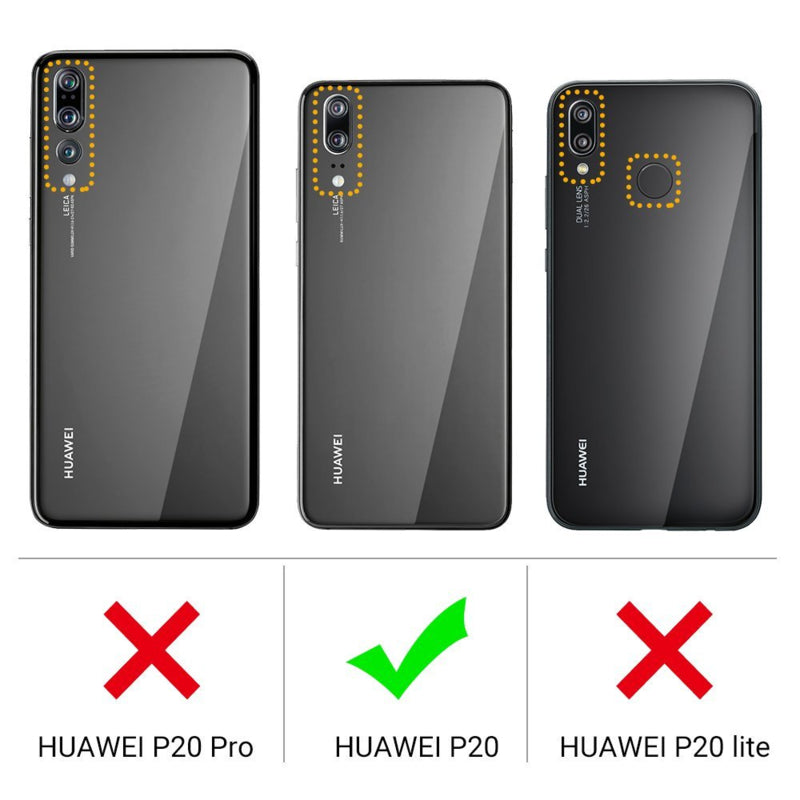 Huawei P20 Premium Transparant Soft TPU Hoesje