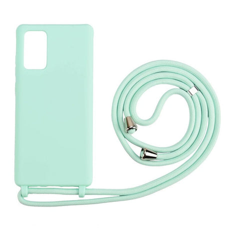 Galaxy Note 10 Plus Crossbody TPU Hoesje met Koord Mint