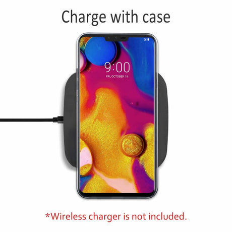 LG V40 Premium Soft TPU Hoesje Transparant