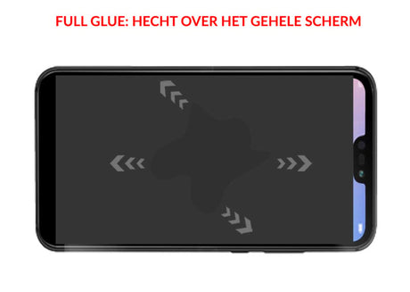 Huawei P20 Full Cover Full Glue Tempered Glass Protector