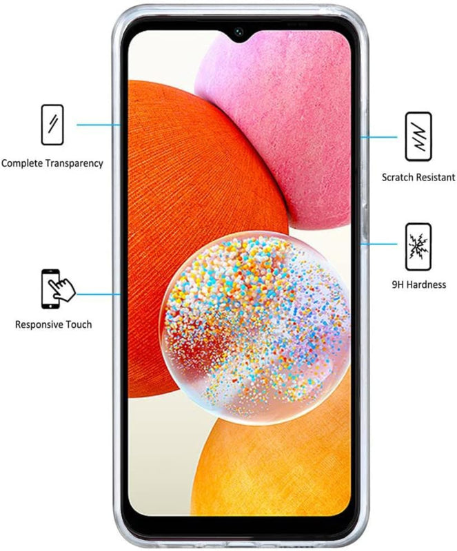 Galaxy A14 4G/5G 360° Ultra Clear Hybrid PC + TPU Hoesje