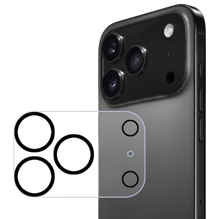 iPhone 17 Pro Max Camera Lens Tempered Glass Protector