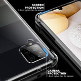 Galaxy A42 Transparant Soft TPU Air Cushion Hoesje