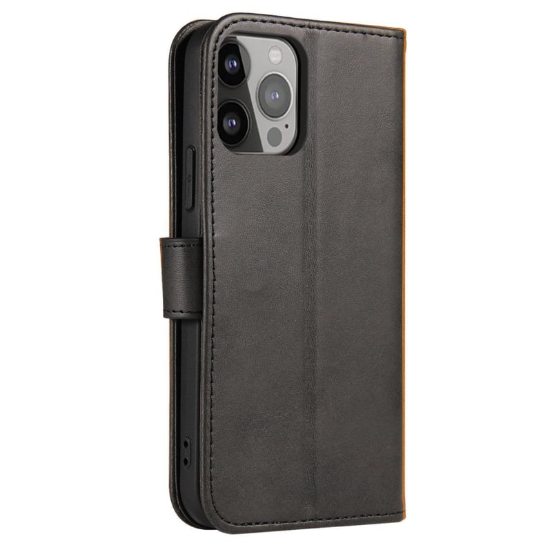 Galaxy S24 Plus PU-Leren Bookcase Portemonnee Hoesje Zwart