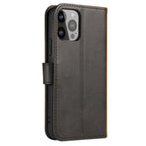 Galaxy S24 Plus PU-Leren Bookcase Portemonnee Hoesje Zwart
