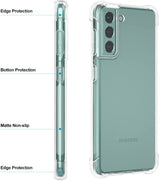 Galaxy S25 Transparant Soft TPU Air Cushion Hoesje