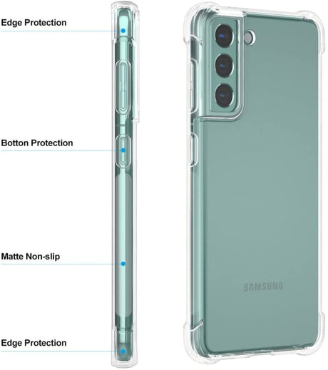 Galaxy S24 Transparant Soft TPU Air Cushion Hoesje
