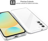 Galaxy S24 FE 360° Ultra Clear Hybrid PC + TPU Hoesje