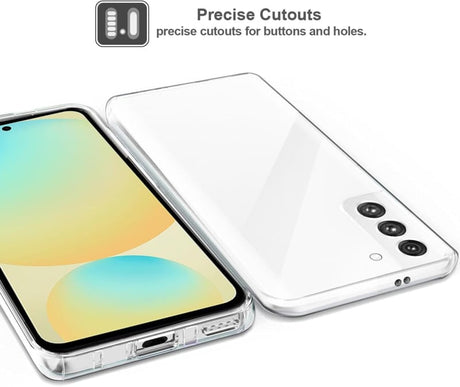 Galaxy S23 FE 360° Ultra Clear Hybrid PC + TPU Hoesje