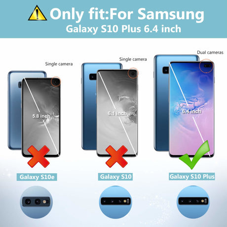 Galaxy S10 Plus Premium Transparant Soft TPU Hoesje