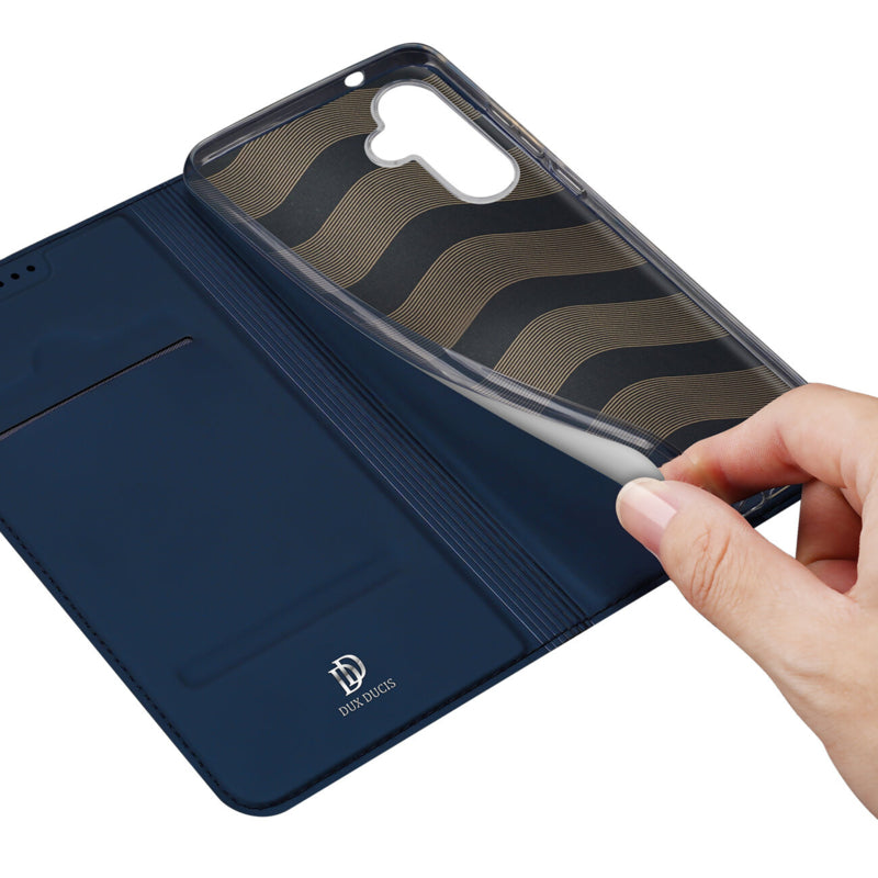 Galaxy S24 Dux Ducis Skin Pro Flip Case Blauw