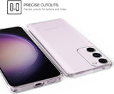Galaxy S23 360° Ultra Clear Hybrid PC + TPU Hoesje
