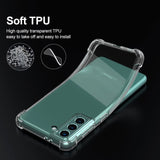 Galaxy S25 Transparant Soft TPU Air Cushion Hoesje