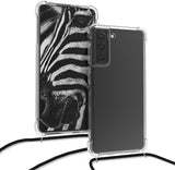 Galaxy S23 FE Crossbody Transparant TPU Hoesje met Koord