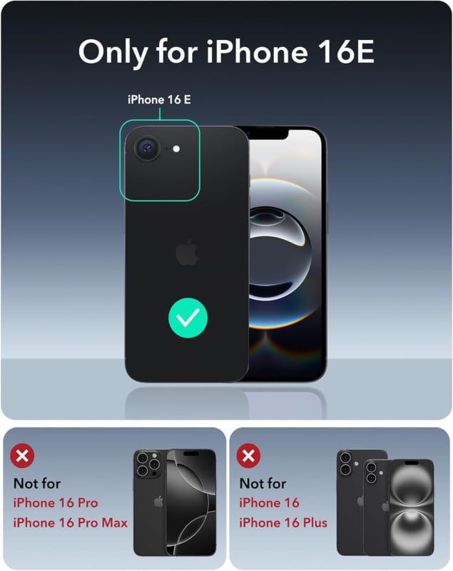 iPhone 16e Transparant Soft TPU Air Cushion Hoesje