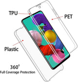 Galaxy A51 360° Ultra Clear Hybrid PC + TPU Hoesje