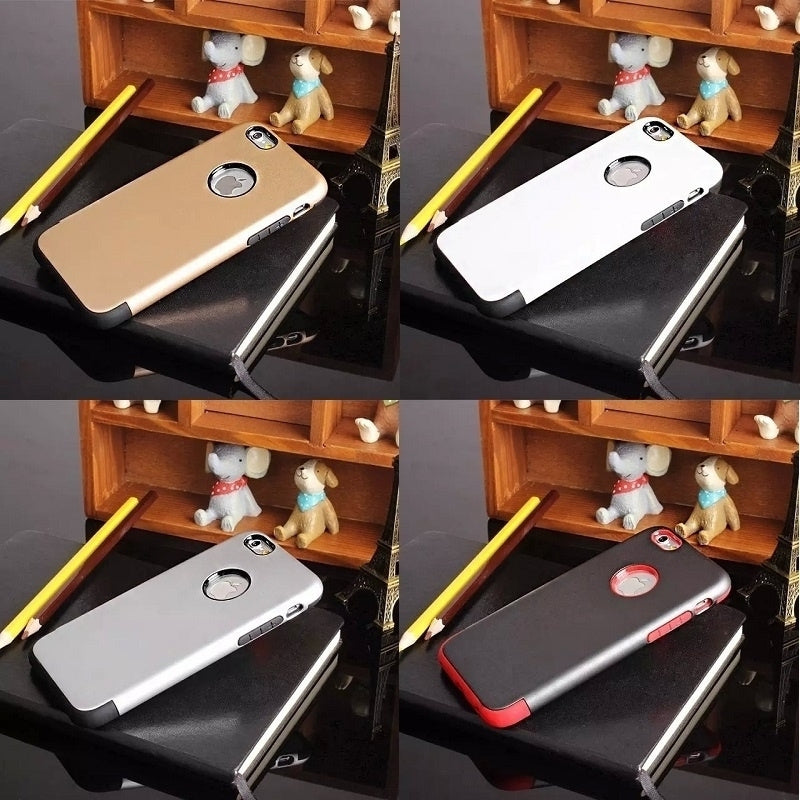 iPhone 6 Plus / 6S+ Dual Layer Hybrid Armor Hoesje