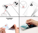 iPhone 12 Mini TPU Air Cushion Spiegel Hoesje 4 Kleuren