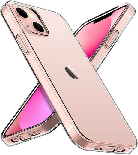 iPhone 13 Mini Premium Soft TPU Hoesje Transparant
