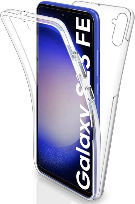 Galaxy S23 FE 360° Ultra Clear Hybrid PC + TPU Hoesje