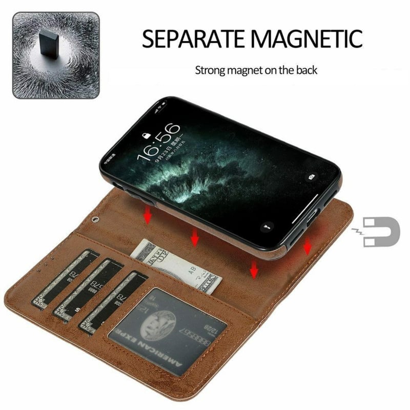 iPhone 14 Pro Max Uitneembaar Magnetisch Bookcase Hoesje