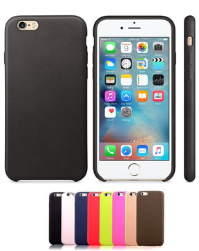 iPhone 6 / 6S Leren Back Cover Hoesje